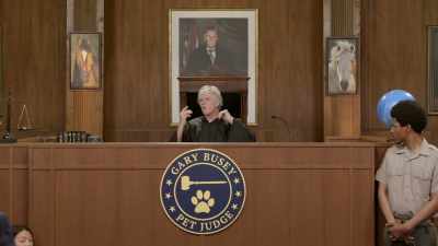 Because I know
what the goat loves. - Gary Busey: Pet Judge