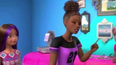 Because I left my backpack.
I think it's in the storeroom. - Barbie: A Touch of Magic
