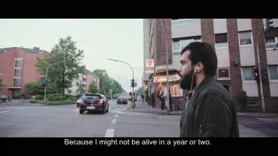 Because I might not be alive
in a year or two. - City of Ghosts