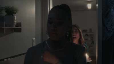 -Because I might scare her
and I also forgot the wine, - Boy in the Walls
