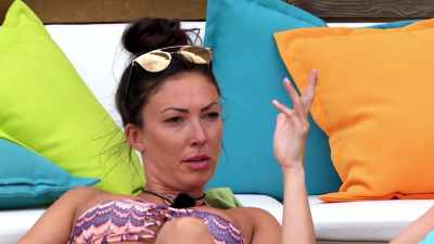 Because I was shocked
by what happened last night - Love Island