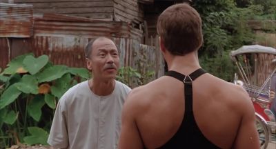 Because I tell them you say they no good fighters - Kickboxer