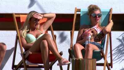 Because I told
Cara and Ma about Ry - Love Island