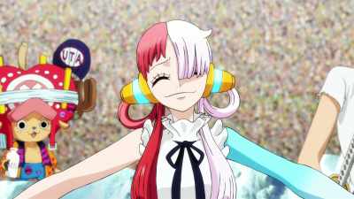 Because I wanted to be a singer
more than a pirate! - One Piece Film Red