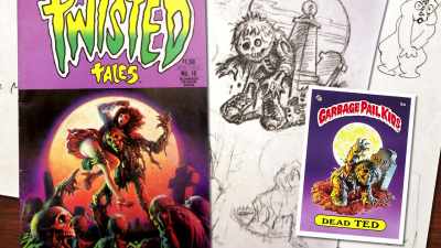 Because I'd
done recently that year - 30 Years of Garbage: The Garbage Pail Kids Story