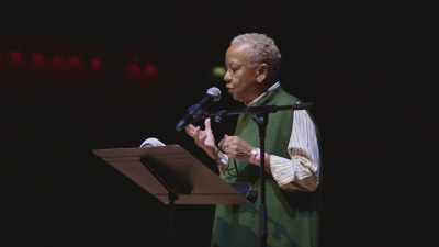 Because I'm 76 now, and
maybe by the time I'm 80, - Going to Mars: The Nikki Giovanni Project