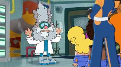 Because I'm not Dr. Shifty Fitzgibbons. - The Epic Tales of Captain Underpants in Space
