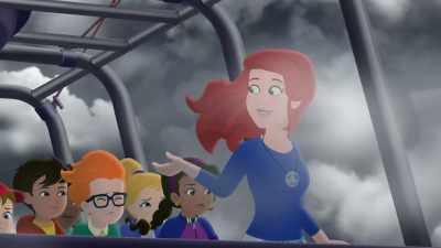 Because this is a hot-air balloon,
I can't steer it. - The Magic School Bus Rides Again: The Frizz Connection