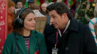 Because it was clear to me - Ms. Christmas Comes to Town