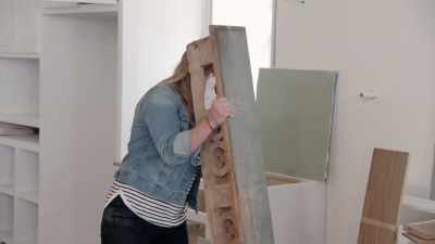 Because it's a lot bigger
than our range hood will be, - Fixer Upper: Behind the Design