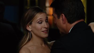 Because it's the last single girl kiss - Sex and the City