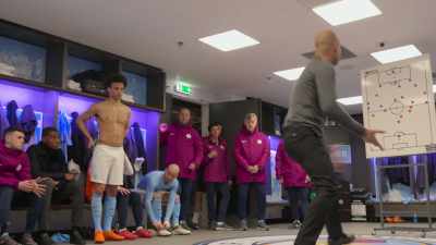 Because they jump, - All or Nothing: Manchester City