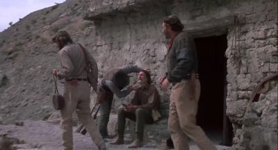Because you know I'd put a hole in your gut - Chato's Land