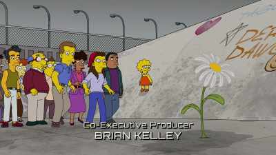 Because look, something finally grew! - The Simpsons: The Past and the Furious