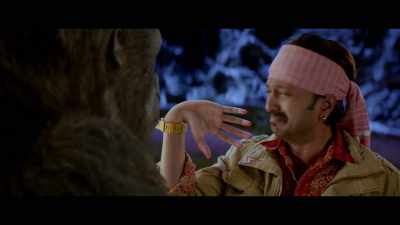 Because he looks like a Tukya
- Kabir - Total Dhamaal