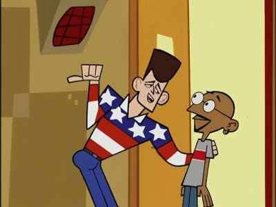 Because it must be a mirage
if it's right next to a building - Clone High
