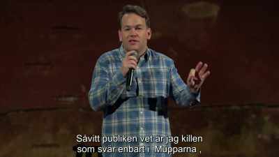 Because not only am I the guy who cursed
on The Muppets, - Mike Birbiglia: Thank God for Jokes