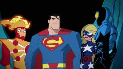 Because now you can
put all that teamwork - Justice League Action