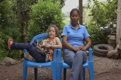 Because of all the work that she
has done she earned her life. - ¡Las Sandinistas!