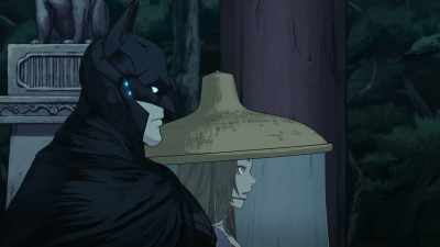 Because of the
Gorilla Grodd's time machine. - Batman Ninja