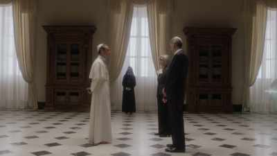 Because one day,
I was in a shop in Venice - The Young Pope