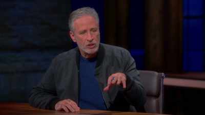 Because one speaks of integrity
and courage and editorial authority. - The Problem With Jon Stewart