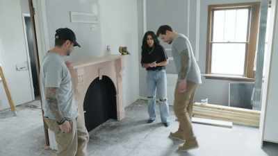 Because, originally, when we
pulled up everything and found
these original hardwood floors - Down Home Fab