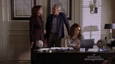 Because Parnell Wilson
said he saw her wearing - Dead Over Heels: An Aurora Teagarden Mystery