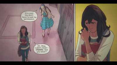 Because she was trying to fit in, - Marvel's 616