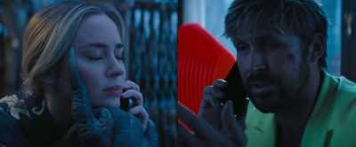 Because she's an alien and he's
a cowboy, and that's a problem. - The Fall Guy