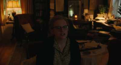 Because she's ashamed to have
someone meet her at campus. - Shirley