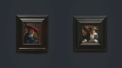 Because where so many painters
draw us in - Vermeer: The Greatest Exhibition