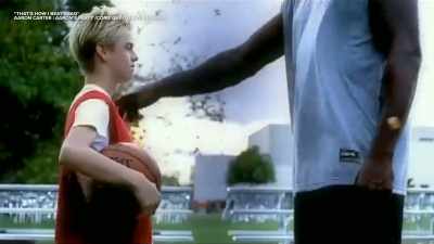 - ♪ Because that's how I beat Shaq ♪ - Aaron Carter: The Little Prince of Pop