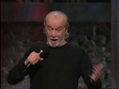 Because because the American people - George Carlin: You Are All Diseased