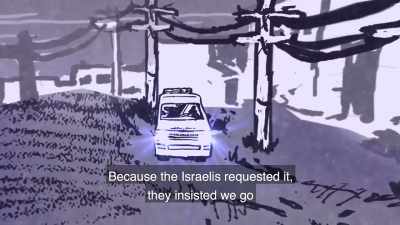 Because the Israelis demanded it,
they insisted that we go, - Killing Gaza