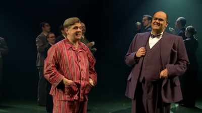 Because the moment
the ruling class is under threat, - National Theatre Live: Nye