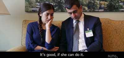 Because the testimony
was very clear - On Her Shoulders