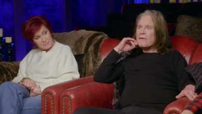 Because the way they did it
with him bending over - The Osbournes Want to Believe