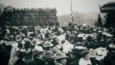 Because there's a magnetic
field that people come - Theodore Roosevelt
