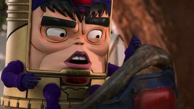 Because they're harmonious,
peace-loving creatures - Marvel's M.O.D.O.K.