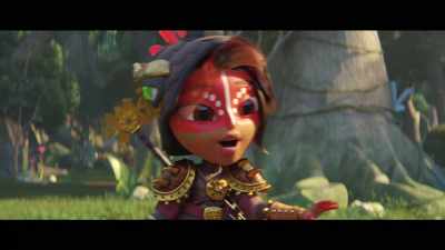 Because even though he's afraid,
he's brave enough to keep trying. - Maya and the Three