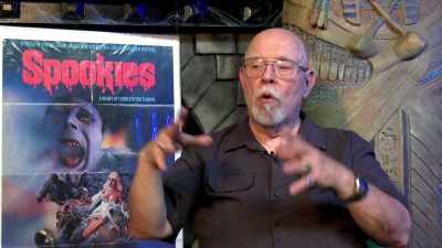 Because we were shooting this, - Twisted Tale: The Unmaking of Spookies