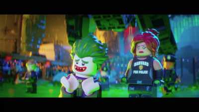 Because we're all surrendering.
Right, guys? - The Lego Batman Movie
