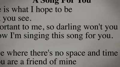 "Because we're alone now - Resynator