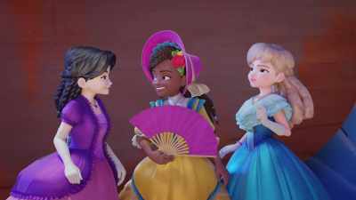 Because we're putting it on.[GASPS] - LEGO Friends: Girls on a Mission