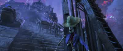 Because when the skeletons fall, they are already dead. - Coco