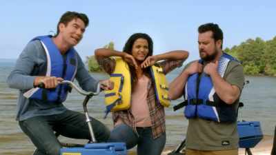 Because why just go
in the water, - Carter