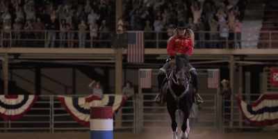 Because with the right attitude, - Walk  Ride  Rodeo