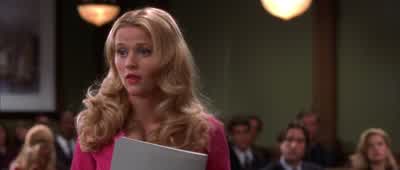 ...because you were in the shower? - Legally Blonde