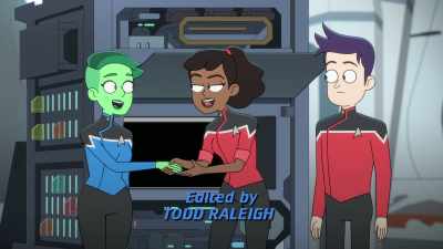 Beckett Mariner, also an ensign,
command division, - Star Trek: Lower Decks